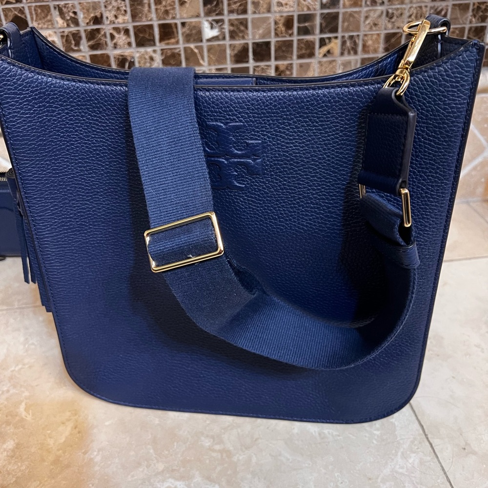 Tory Burch Large Thea Web bag with matching wallet